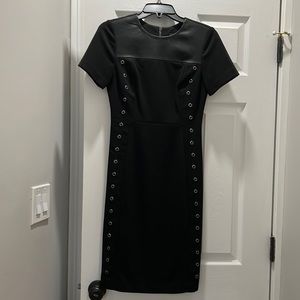 Black short sleeve DKNY dress